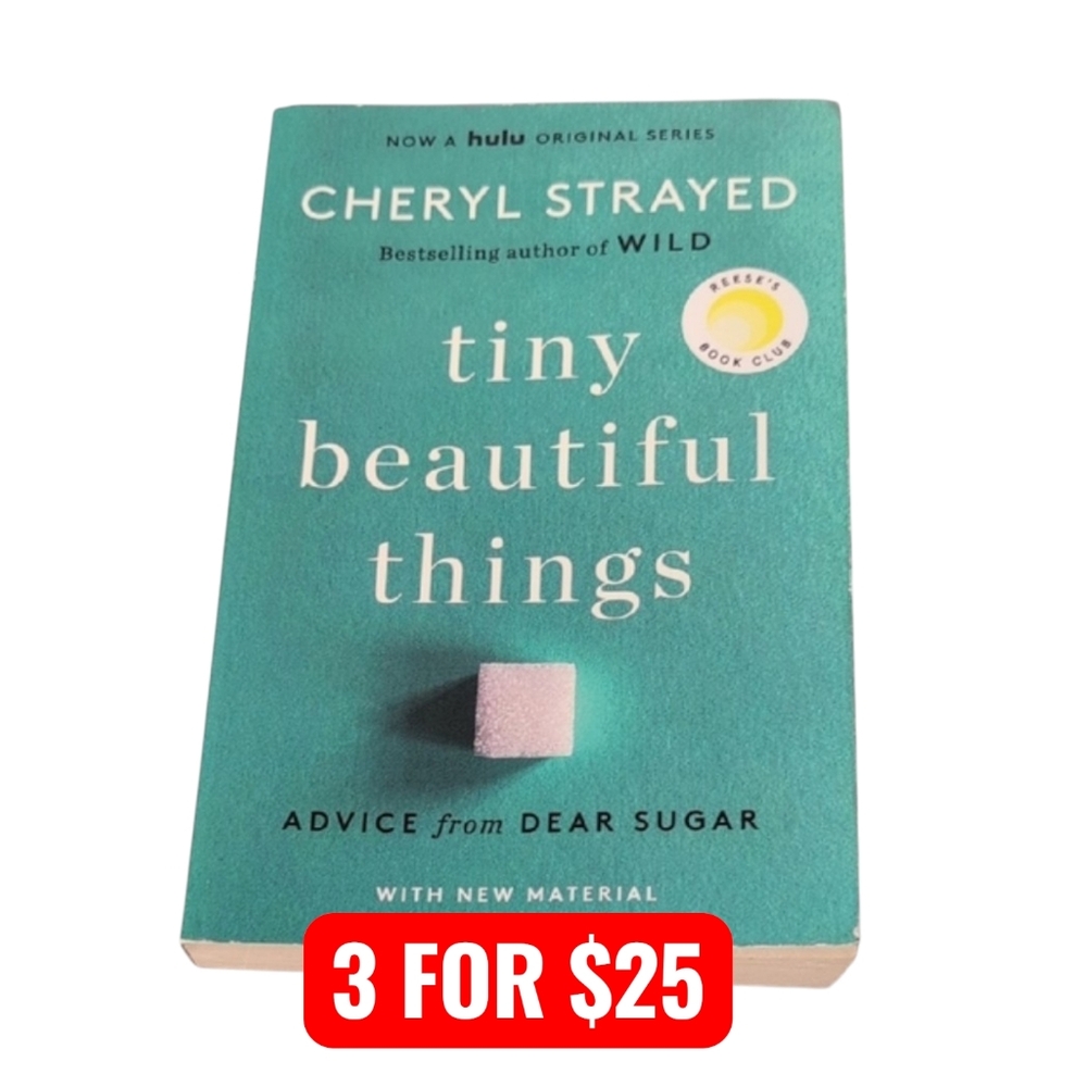 Tiny Beautiful Things by Cheryl Strayed Paperback Reese's Book Club